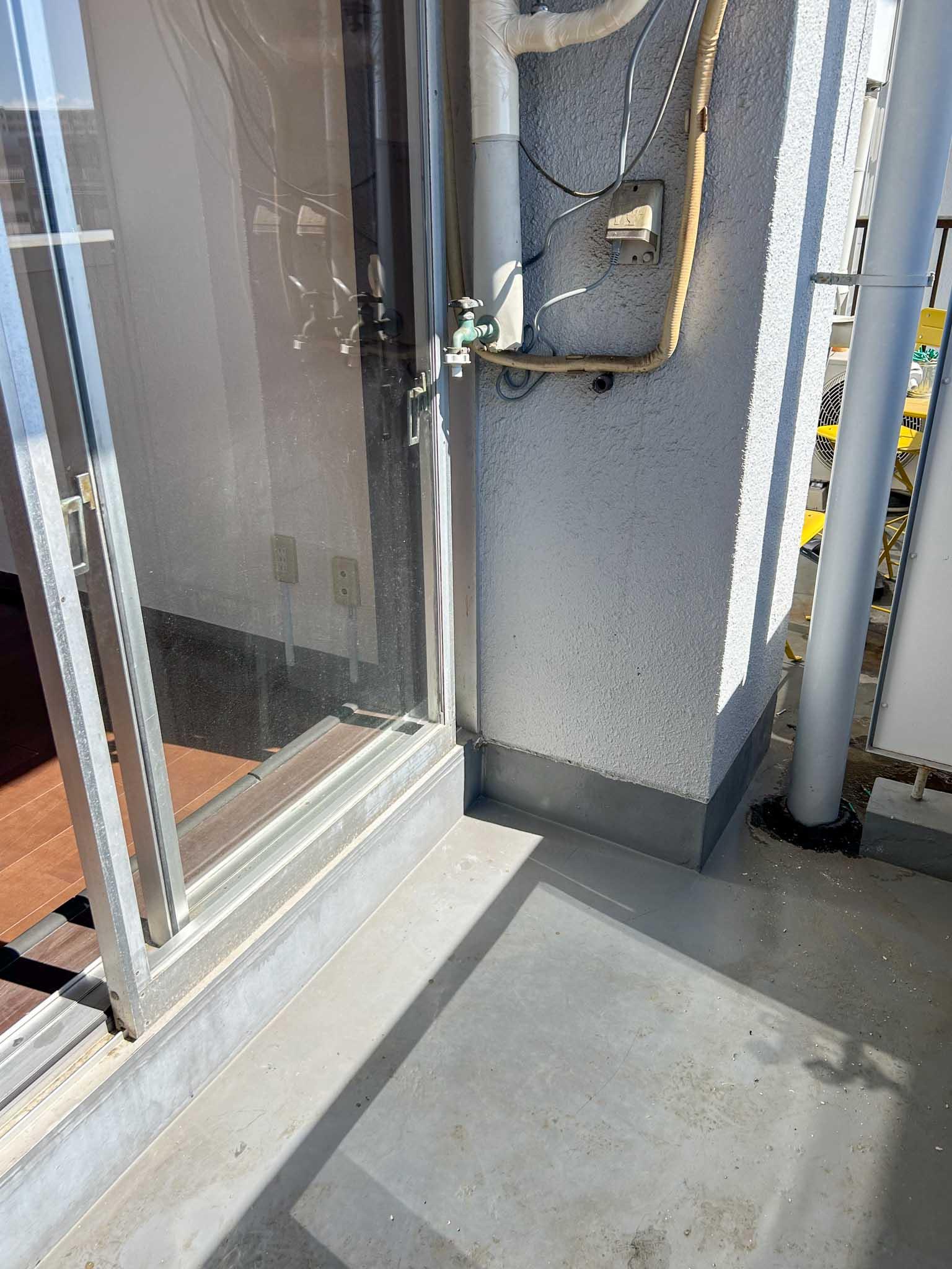 世田谷区池尻の賃貸物件/洗濯機置き場はベランダにあります