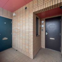 杉並区成田東の賃貸物件/玄関先。隣にもうひと区画あります