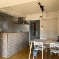 豊島区上池袋の賃貸物件/キッチンとの繋がりをもたせたダイニング