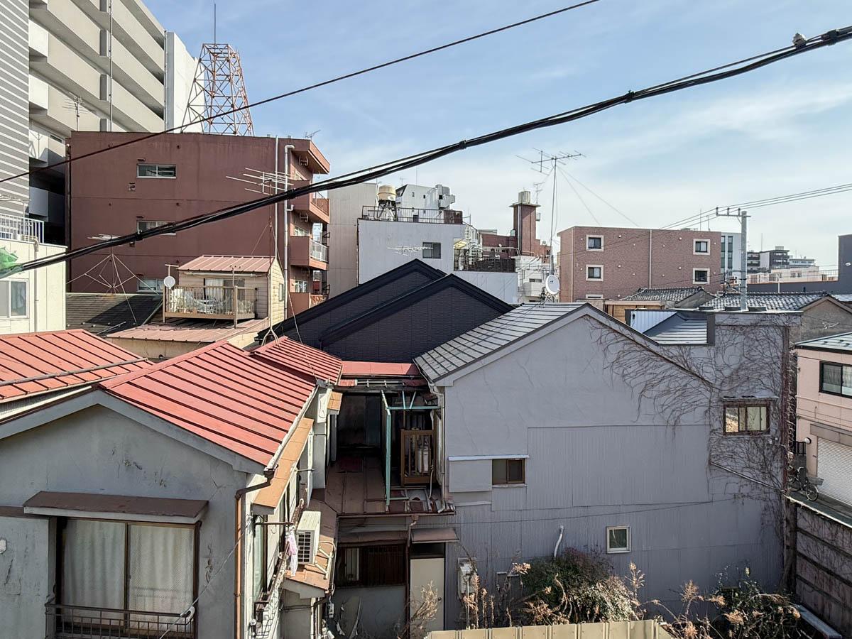 台東区日本堤の賃貸物件/3階バルコニーからの眺望