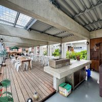 沖縄県宮古島市平良字下里の売買物件/半屋内のような屋上テラス