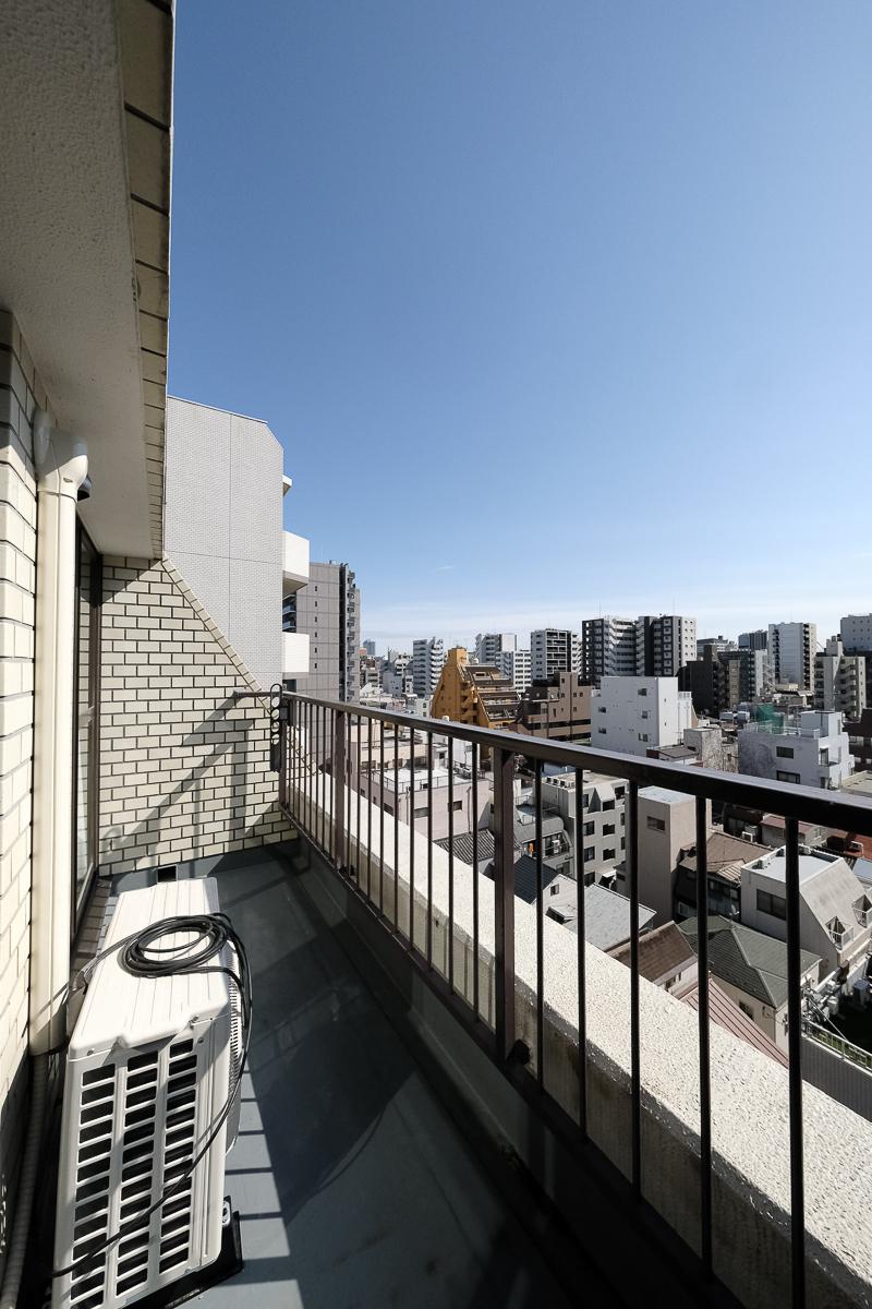 台東区小島の売買物件/南側のバルコニー