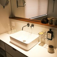 台東区小島の売買物件/洗面台もホテルライクな雰囲気