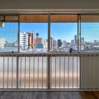 文京区白山の賃貸物件/南面の窓。ベランダはありません