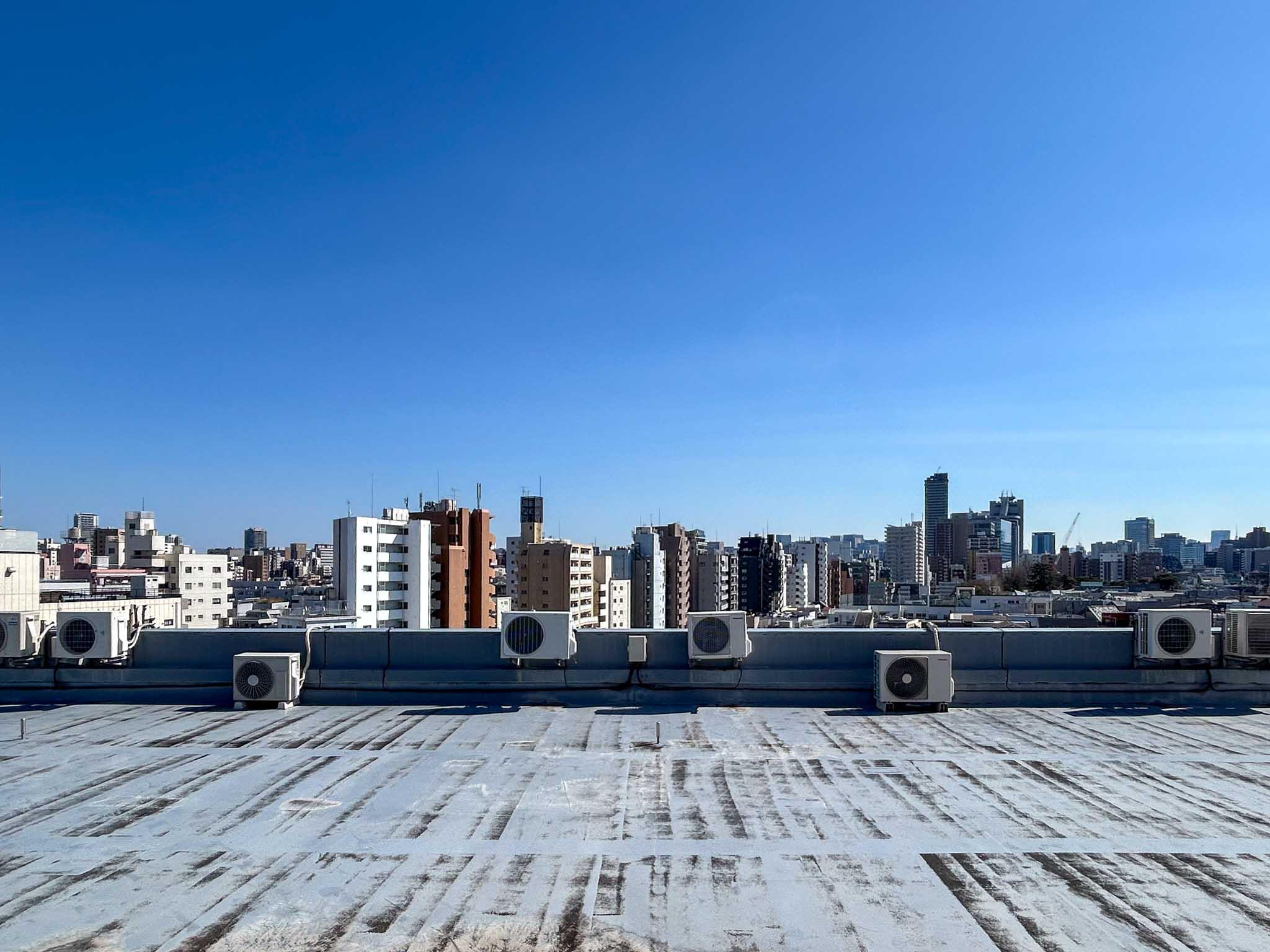 文京区白山の賃貸物件/屋上