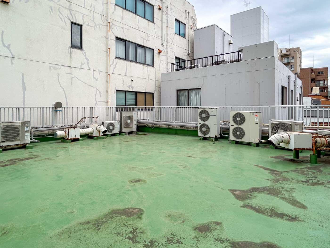 台東区鳥越の賃貸物件/屋上：気分転換にちょうどいい居場所