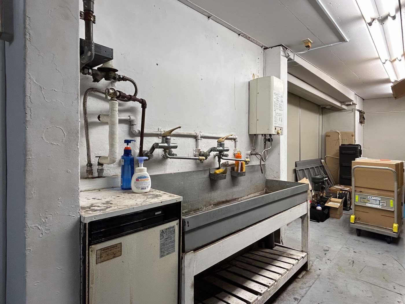 台東区鳥越の賃貸物件/1階：大きめのシンク