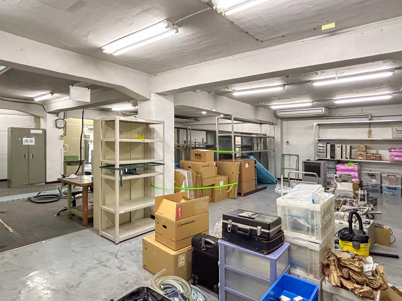 台東区鳥越の賃貸物件/2階：南東側から北西側をみる