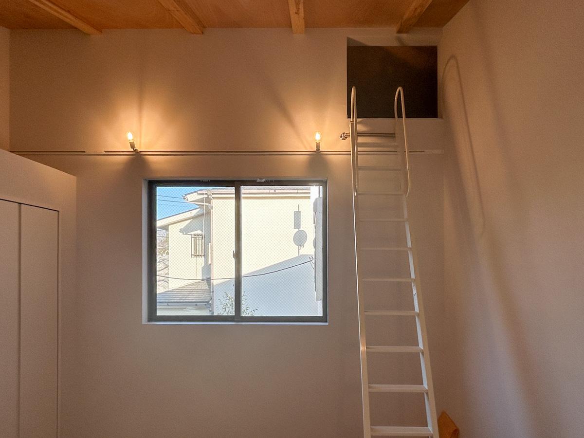 杉並区高井戸東の賃貸物件/ロフトは梯子で登る仕組み