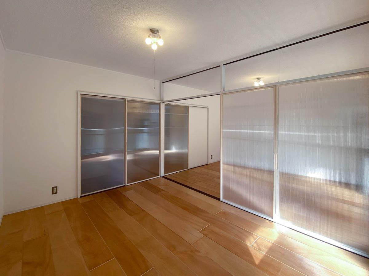 板橋区蓮根の賃貸物件/こちらは106号室。1階でもしっかり日が入るのが嬉しいです