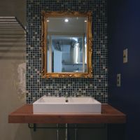 三鷹市下連雀の賃貸物件/洗面所は遊び心ある造作