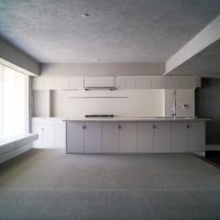 中央区月島の売買物件/廊下の先に広がるのがこのLDK