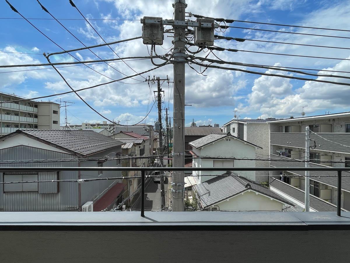 足立区東六月町の賃貸物件/バルコニーからの眺望