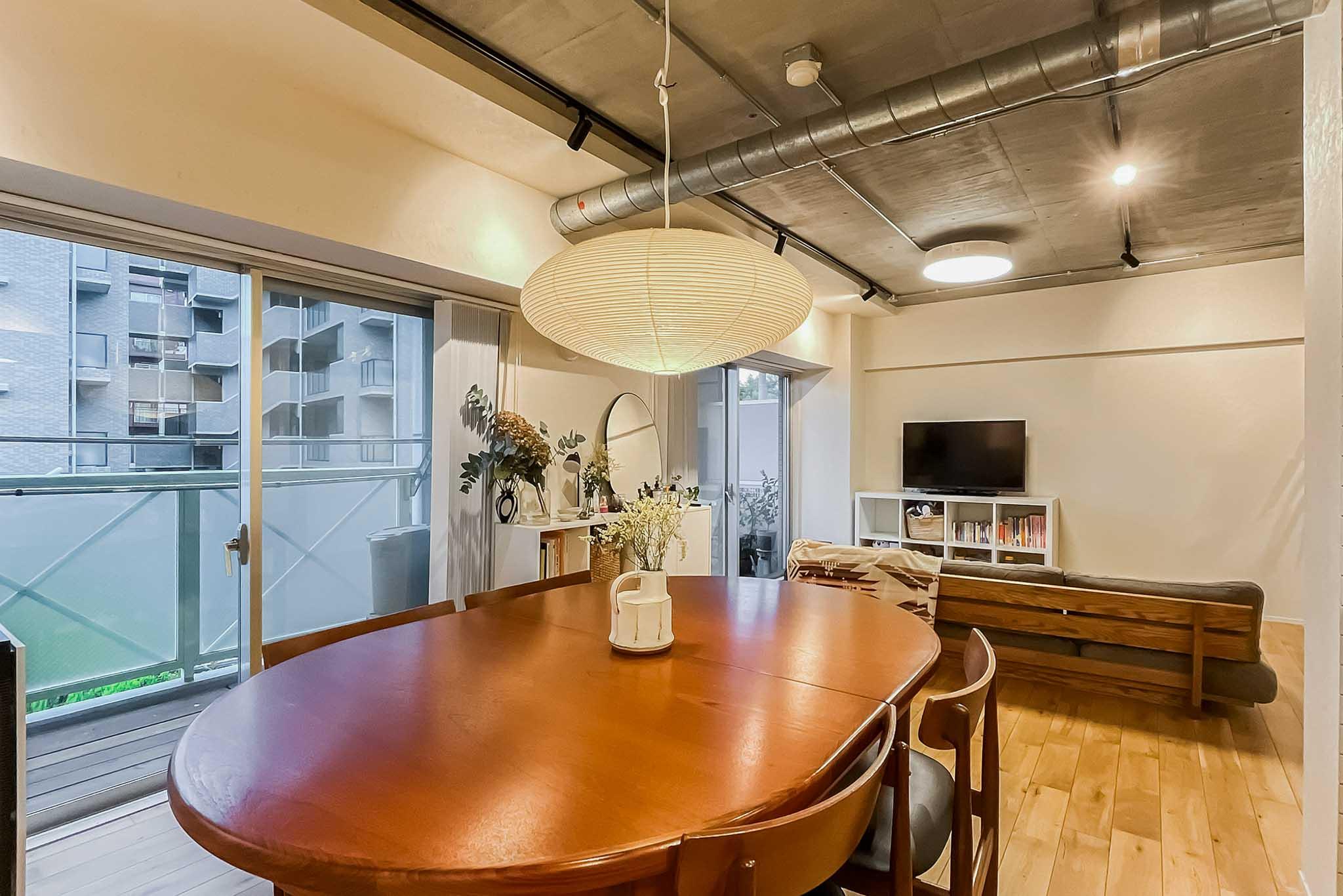 新宿区上落合の売買物件/リビング