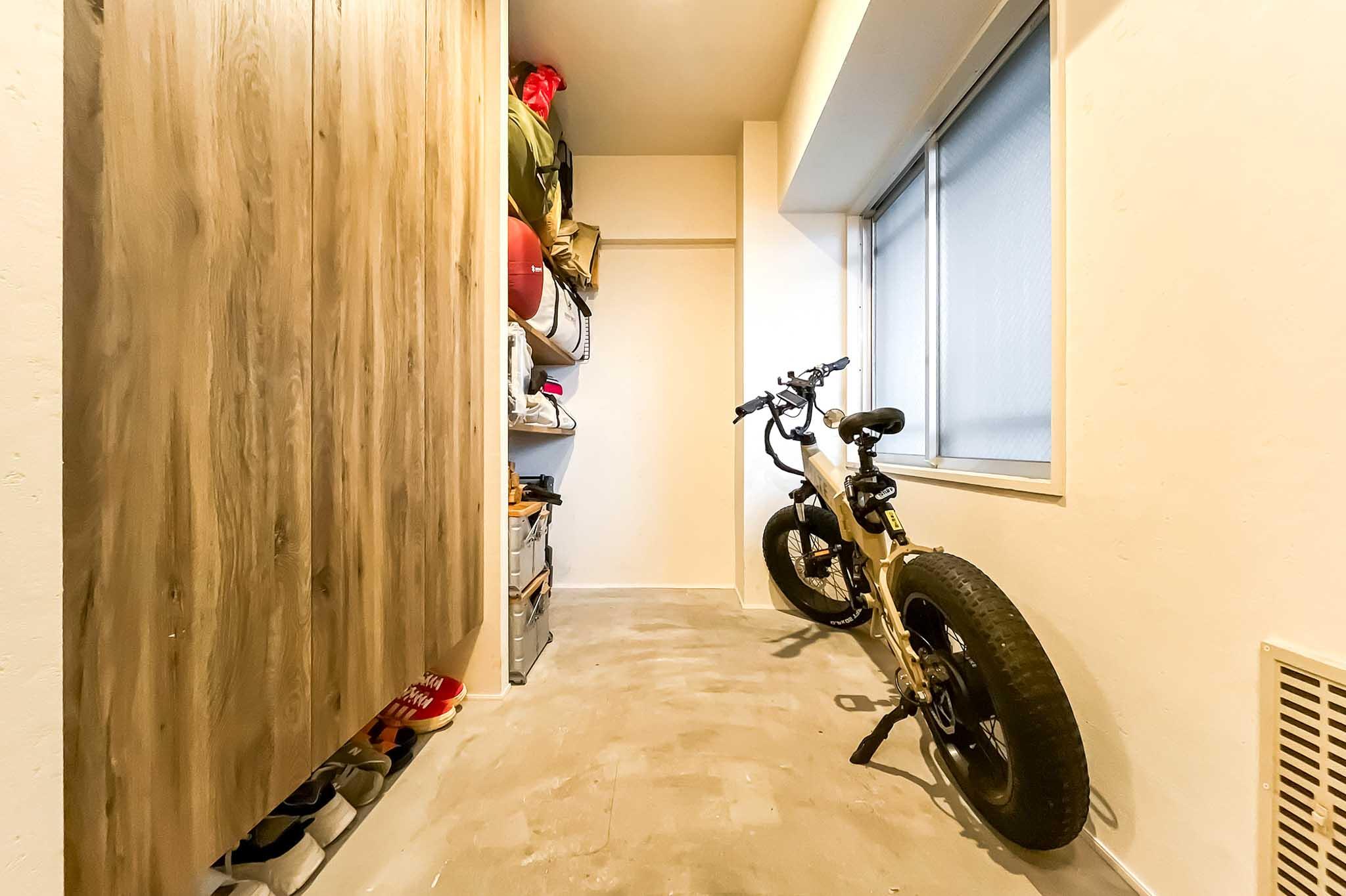 新宿区上落合の売買物件/自転車やベビーカーも置けそう