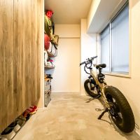 新宿区上落合の売買物件/自転車やベビーカーも置けそう