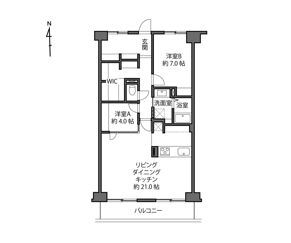 新宿区上落合の売買物件