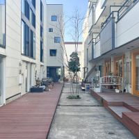 江戸川区西瑞江の賃貸物件/左手の棟に今回募集となる２部屋が位置しています