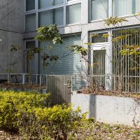 世田谷区上馬の売買物件/目の前の緑道から直接出入りできる区画です