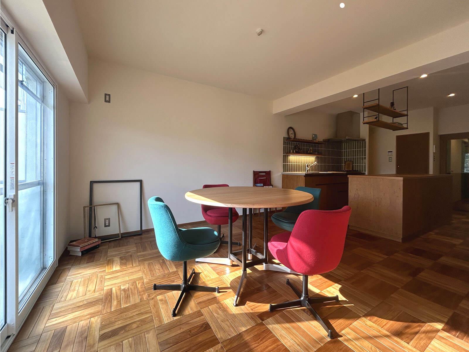 調布市国領町の売買物件/パーケットフローリングに愛着が沸きそうです