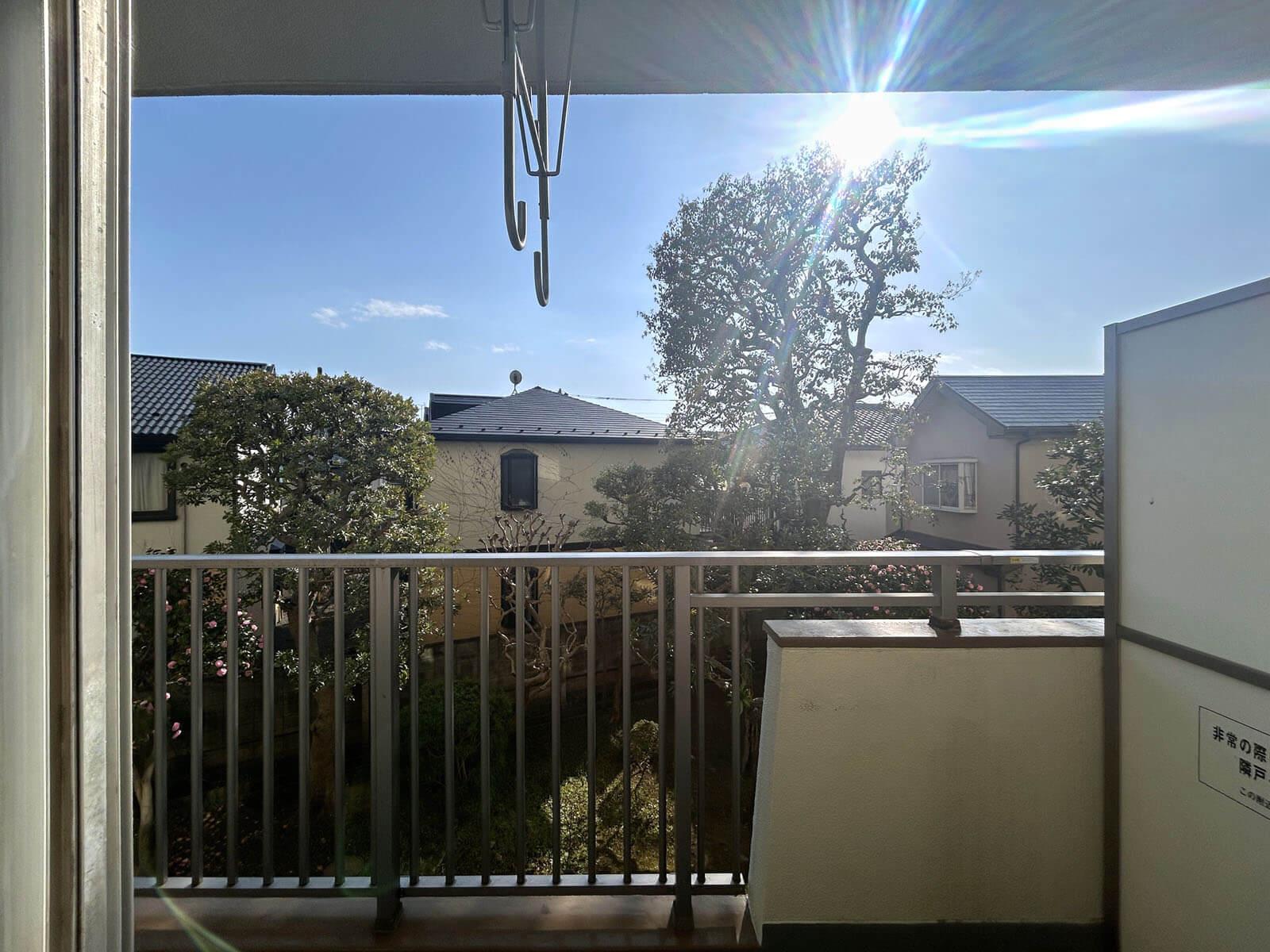 調布市国領町の売買物件/2階でも空がちゃんと見えています