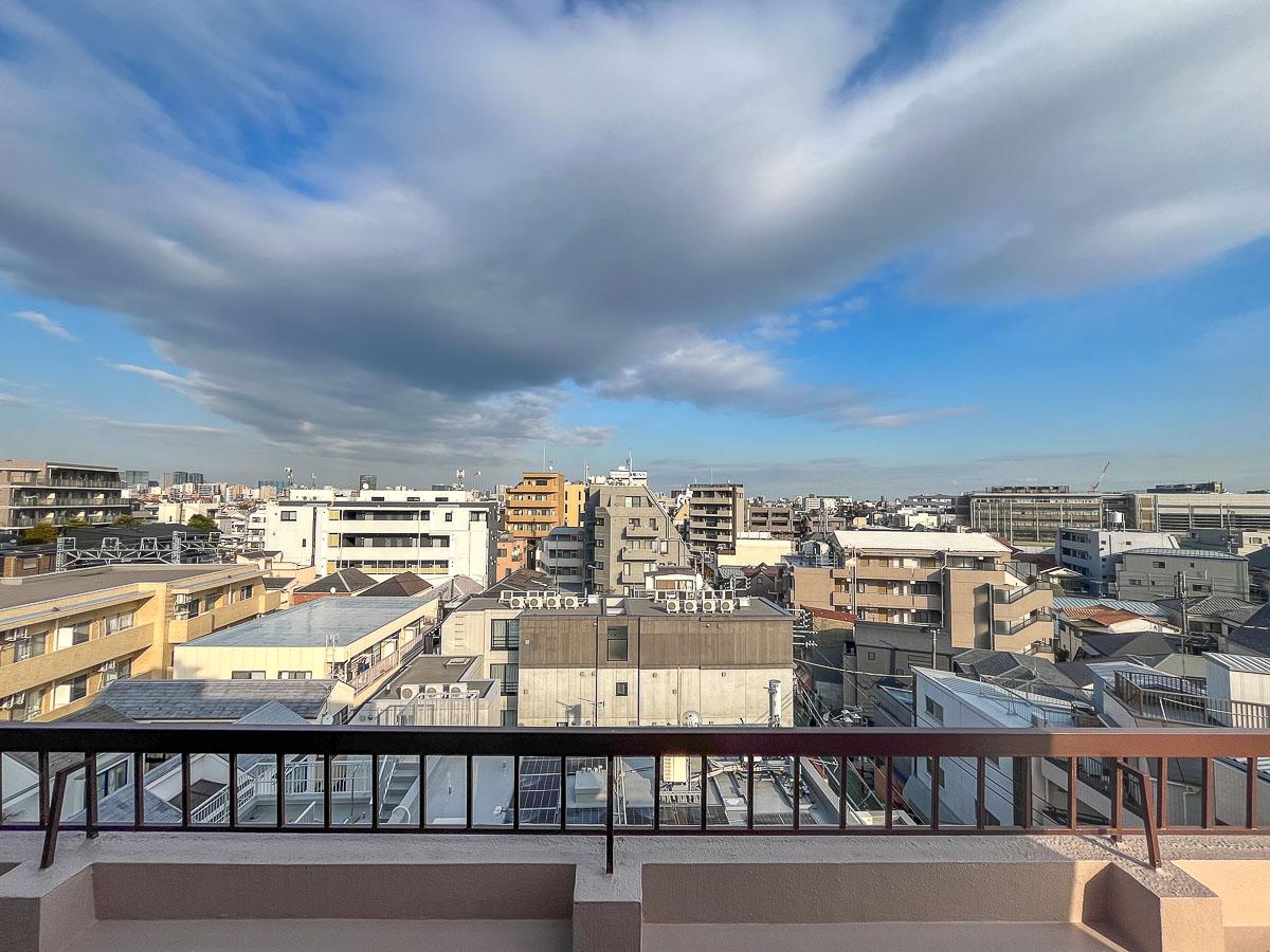 品川区旗の台の賃貸物件/高い建物がなく抜け感のある眺望