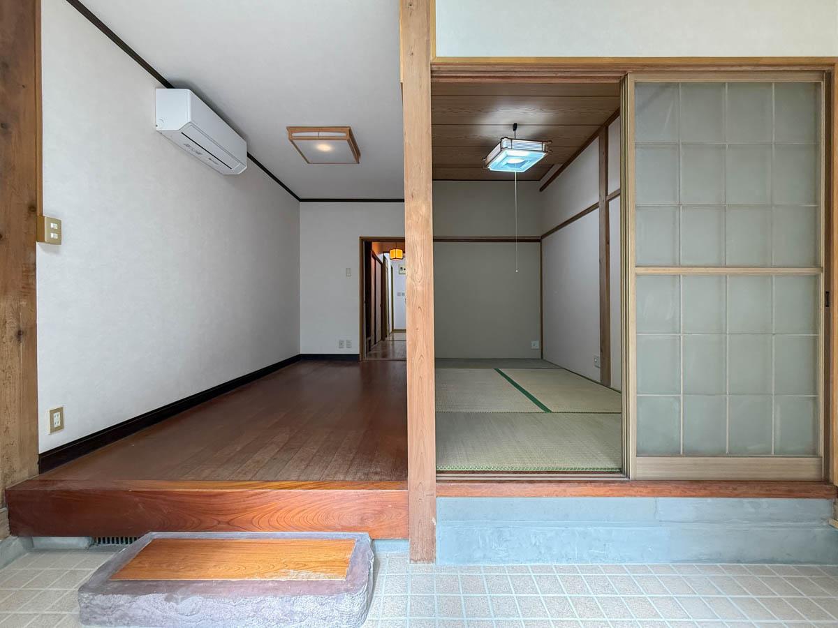 台東区鳥越の賃貸物件/1階入ると土間が待っています