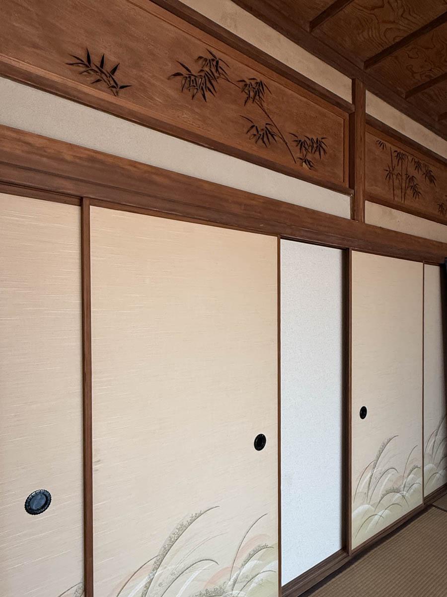 台東区鳥越の賃貸物件/襖の先に壁がある形