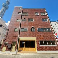 墨田区業平の賃貸物件/B区画側からの建物外観