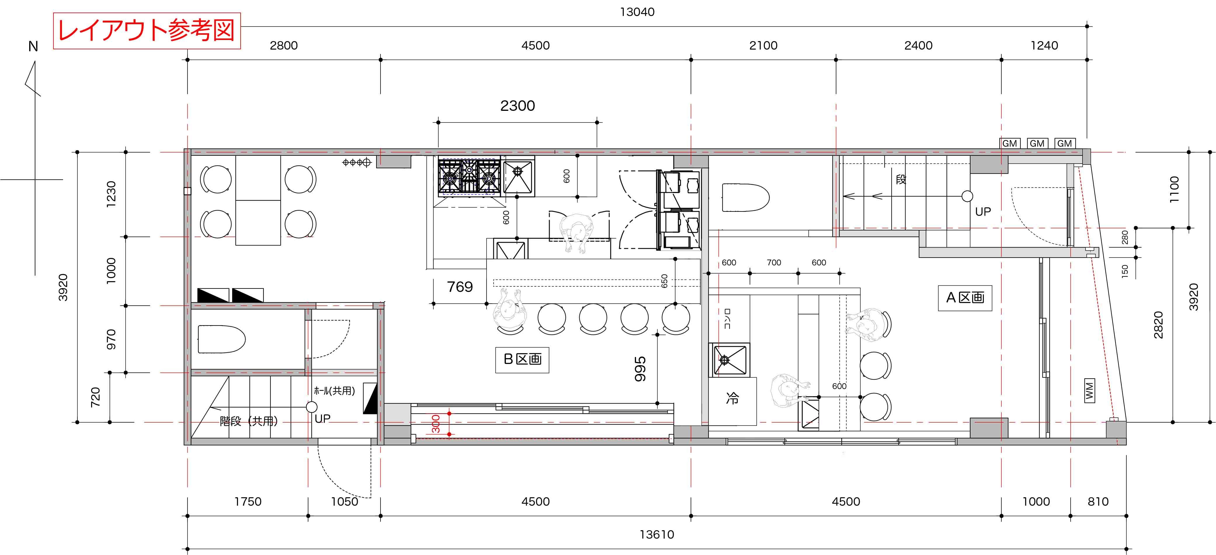 墨田区業平の賃貸物件/レイアウト参考図