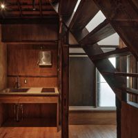 文京区大塚の賃貸物件/1階：IHコンロと簡単な換気扇がついているのみ