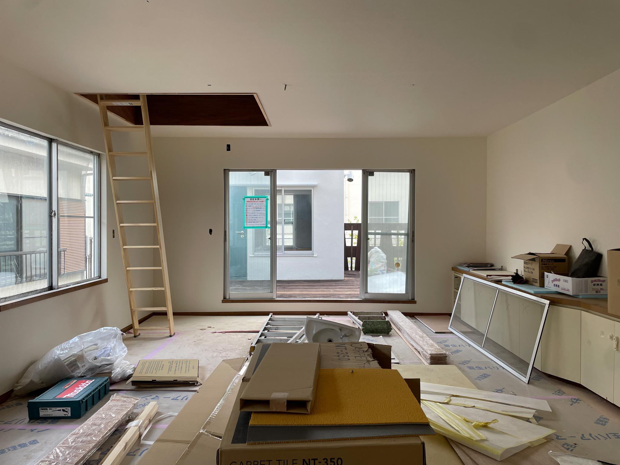 世田谷区桜上水の賃貸物件/2F：現在、絶賛工事中です