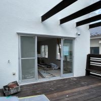 世田谷区桜上水の賃貸物件/2F：離れからリビングに向かって