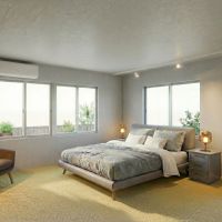 世田谷区桜上水の賃貸物件/1F、南側の洋室：CGパースではこのような感じに