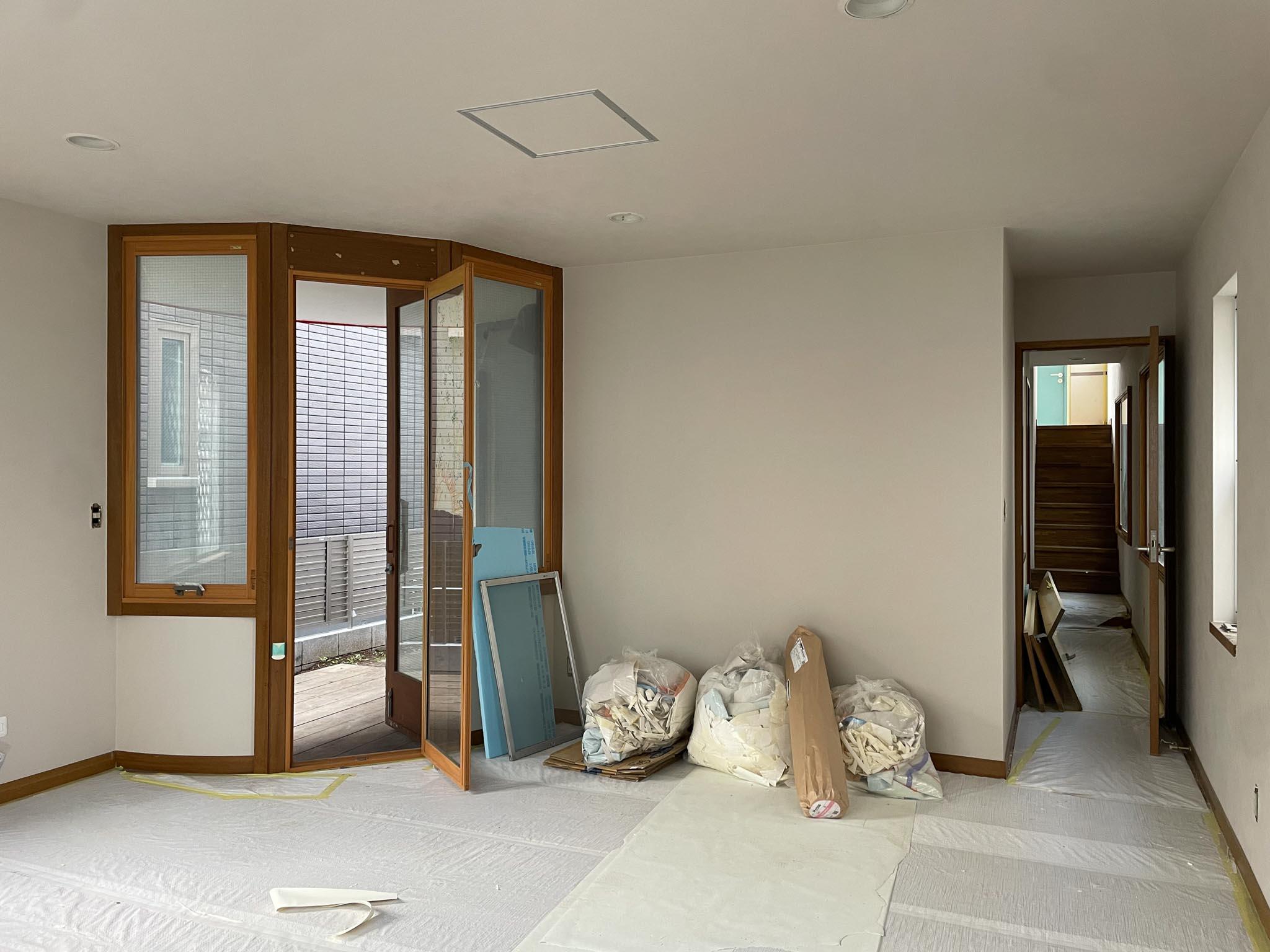 世田谷区桜上水の賃貸物件/1F、南側の洋室：テラスへアクセスできます