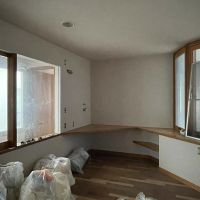 世田谷区桜上水の賃貸物件/1F、真ん中の洋室：この部屋からもテラスが見えます