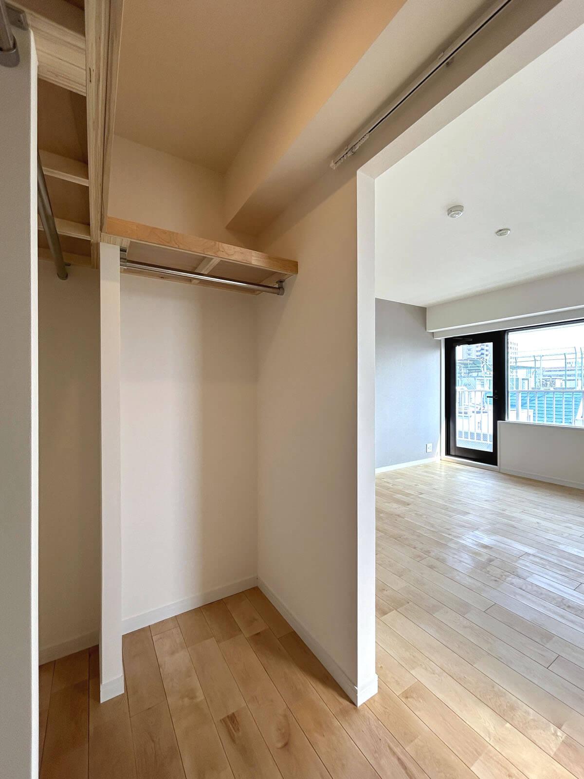 中野区野方の賃貸物件/コの字型に収納できます