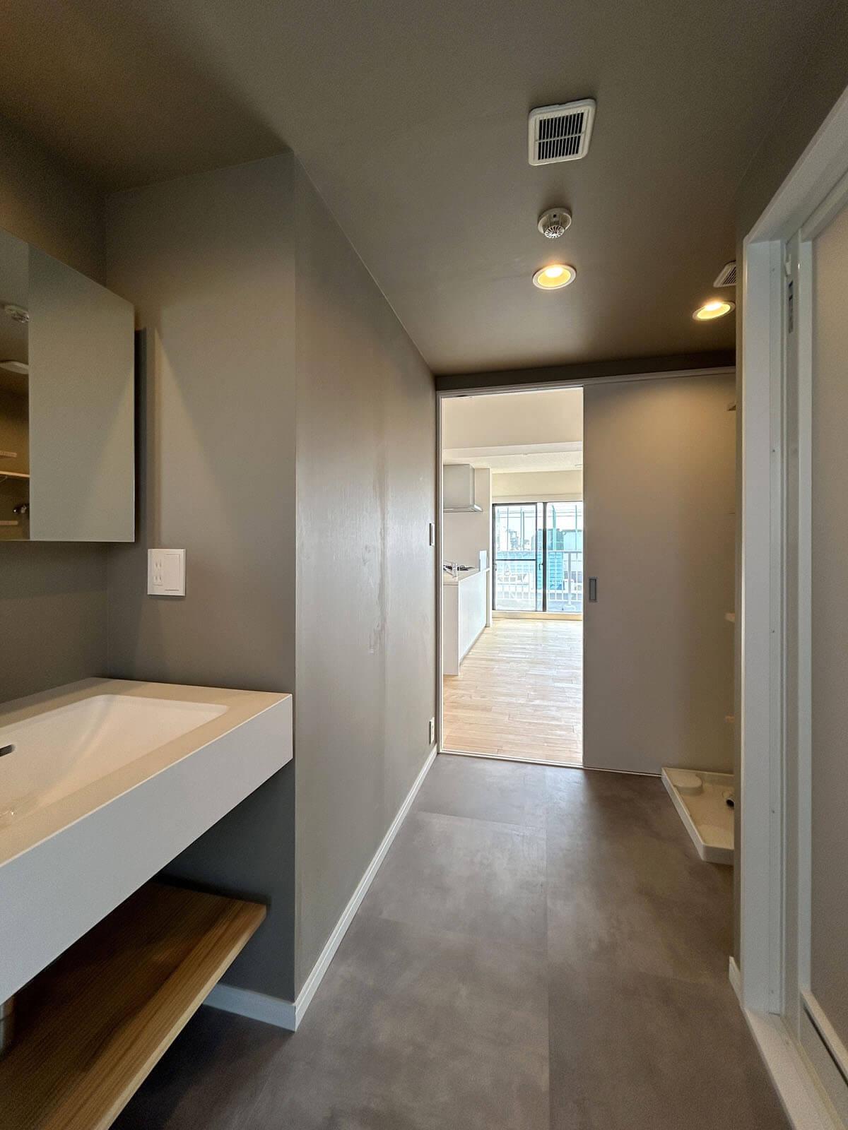 中野区野方の賃貸物件/気持ちよく風が抜けそうな通り道