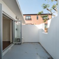 中野区沼袋の賃貸物件/幅のあるテラス