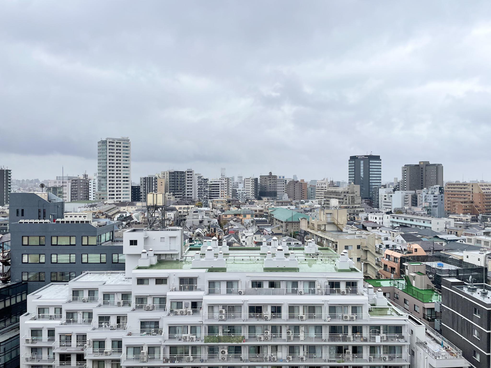 新宿区西新宿の賃貸物件/西新宿4丁目界隈を一望できる、開放感あふれる眺めです