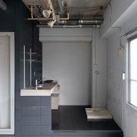 世田谷区瀬田の賃貸物件/キッチンと洗濯機置き場