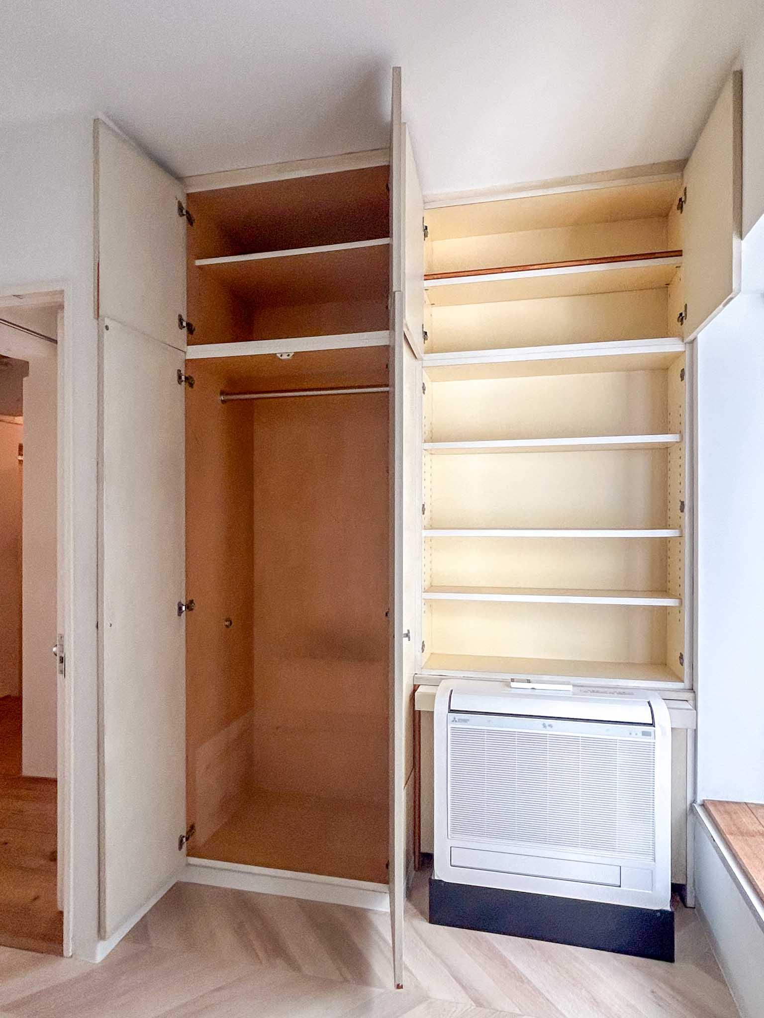 渋谷区上原の賃貸物件/収納量はたっぷり