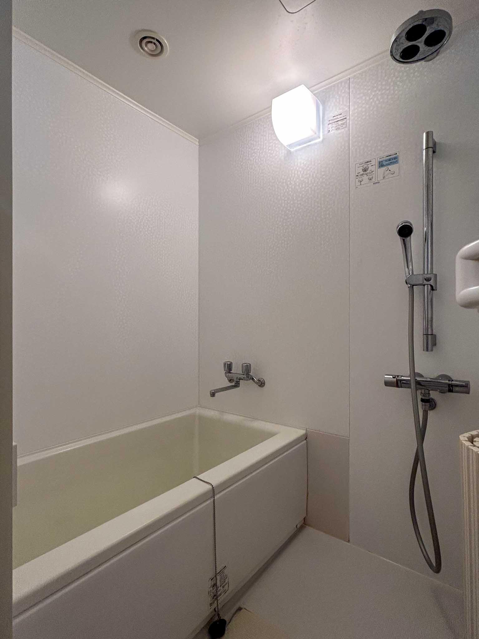 渋谷区上原の賃貸物件/浴室。追いだき機能付き