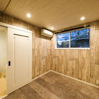 新宿区荒木町の売買物件/洗面室側のスペースは寝室として使われていました