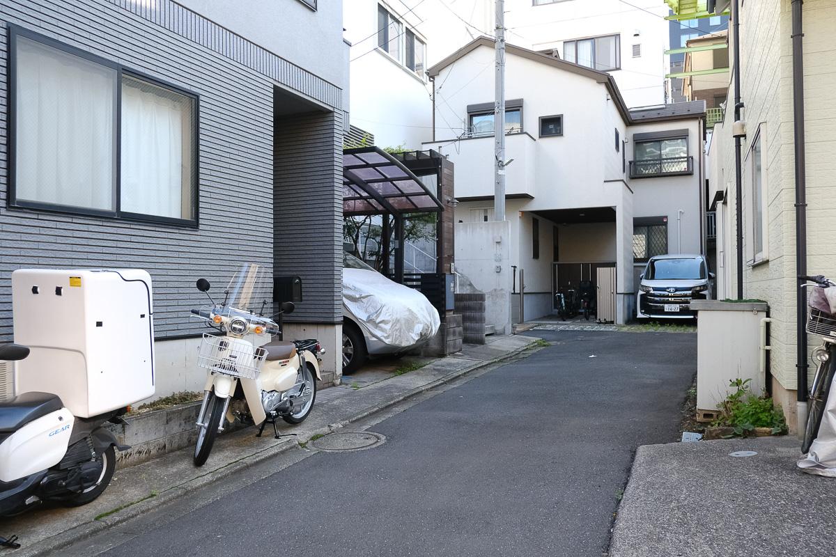 新宿区荒木町の売買物件/袋小路のほぼ突き当たりでとても静かな立地です