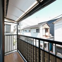 中野区南台の売買物件/2階のバルコニー