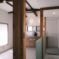 中野区南台の売買物件/建物の歴史を感じさせる柱