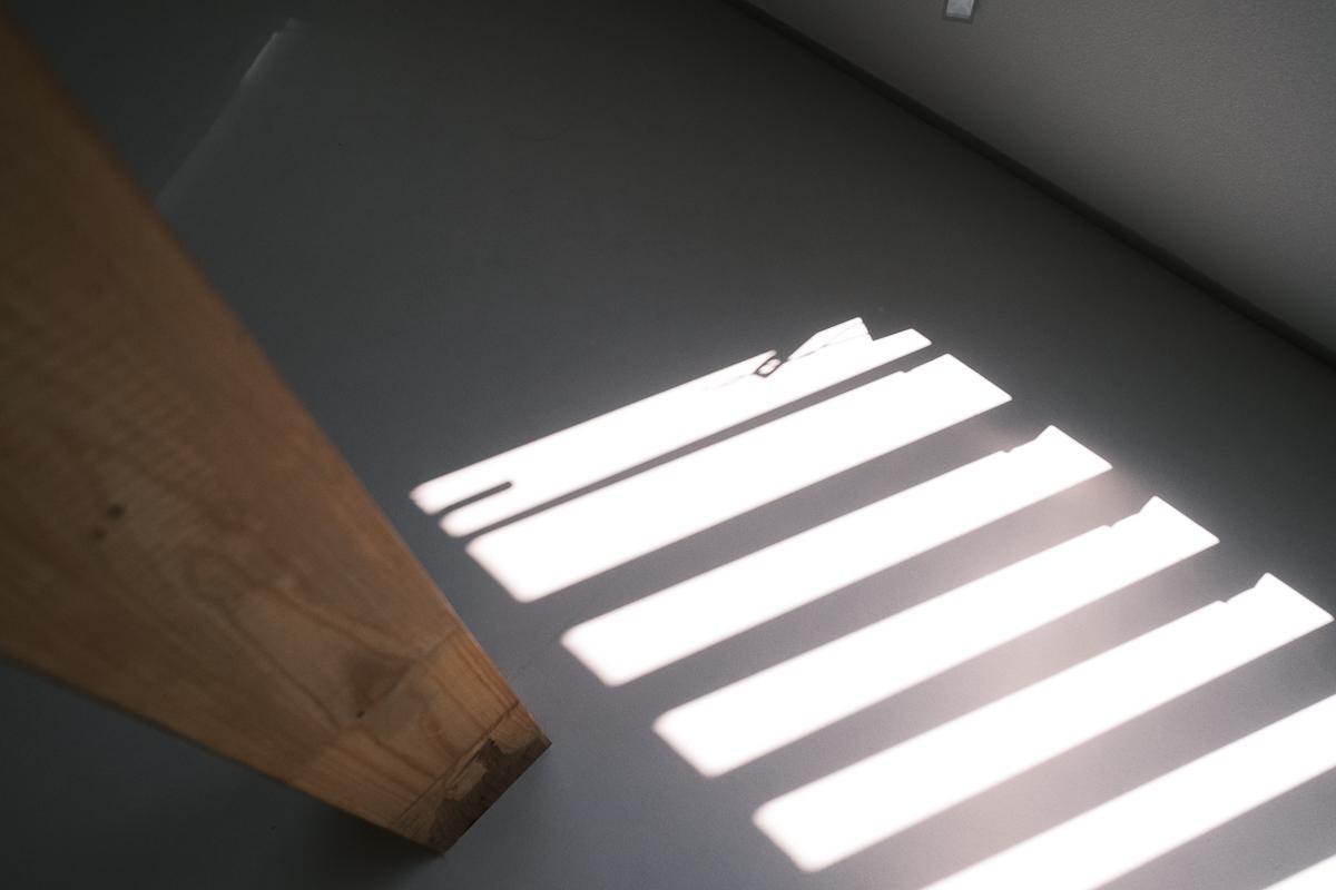 中野区南台の売買物件/モルタルのように見える、リノリウムの床