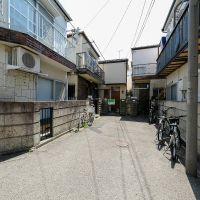 中野区南台の売買物件/私道のつきあたりにある戸建て