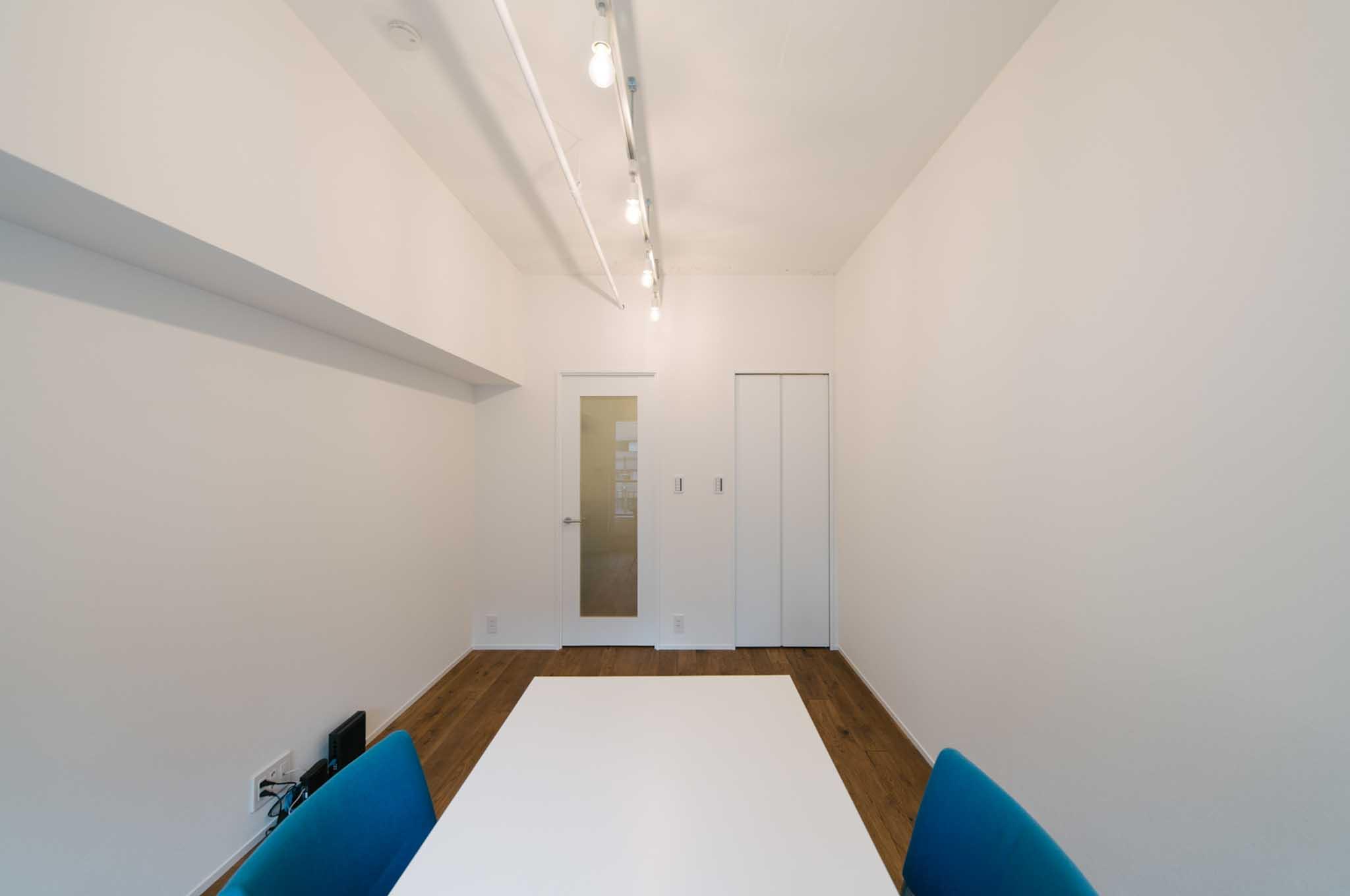 品川区西五反田の賃貸物件/玄関側をみる